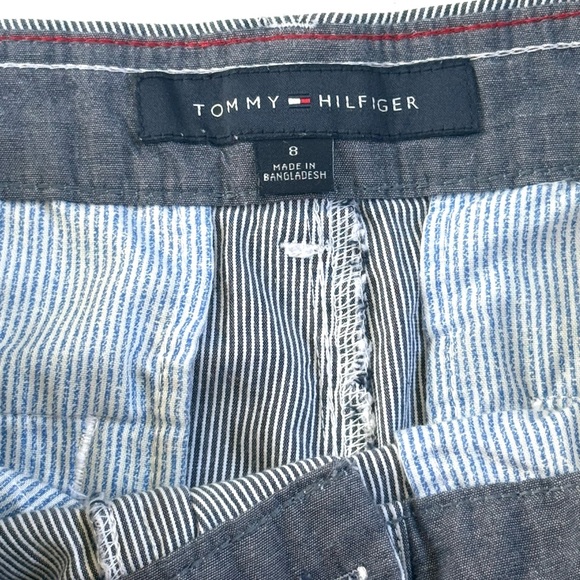 Tommy Hilfiger Women's Blue Shorts Size 8 - Picture 4 of 4